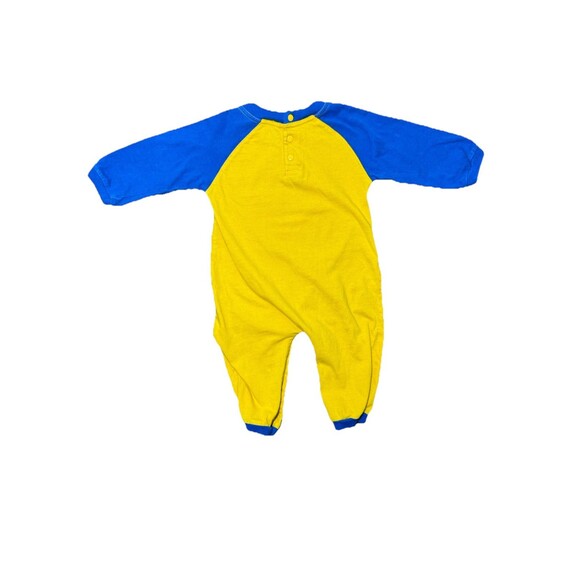 VTG 2002 Blue's Clues Nickelodeon Baby Bodysuit 12M  ABC Football Rare Cartoon - Picture 7 of 7